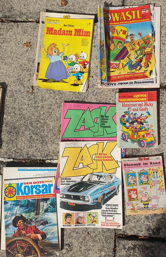 Bild 5 Komik Hefte 1963 bis 1975  eine Kiste voll einzelne auf anfrage  nur 149 €  Vers