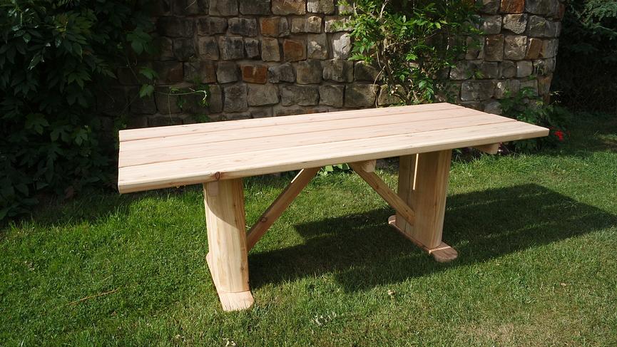 Bild 5 Baumstamm Gartenmöbel. Holzmöbel Set. Sitzgarnitur. Parkmöbel.