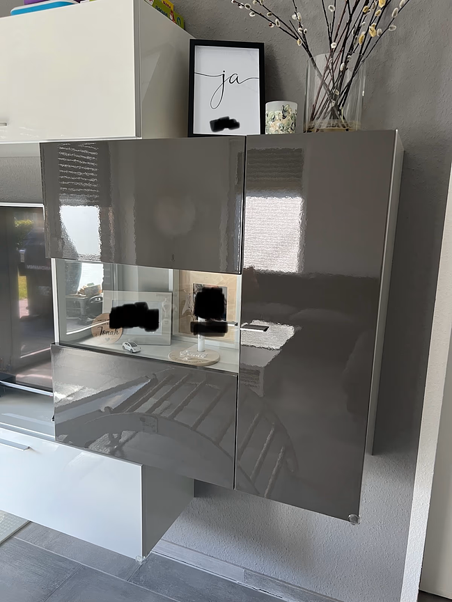 Bild 2 moderne Wohnwand / Wohnzimmerschrank
