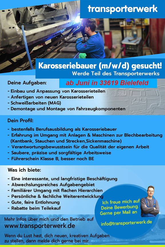 Bild 1 Karosseriebauer (m/w/d) gesucht