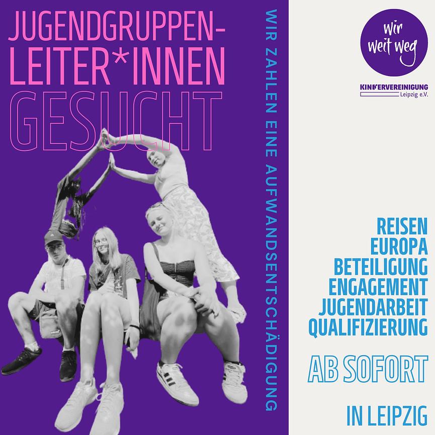 Bild 1 Jugendgruppenleiter*innen für internationale Jugendbegegnungen gesucht