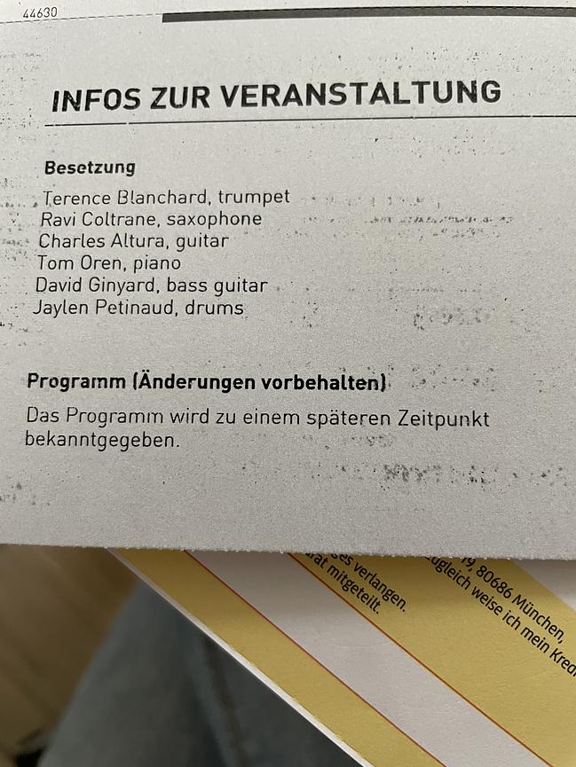 Bild 2 2 Studentenkarten für Jazzkonzert MILES 100 in der Elbphilharmonie zu verkaufen