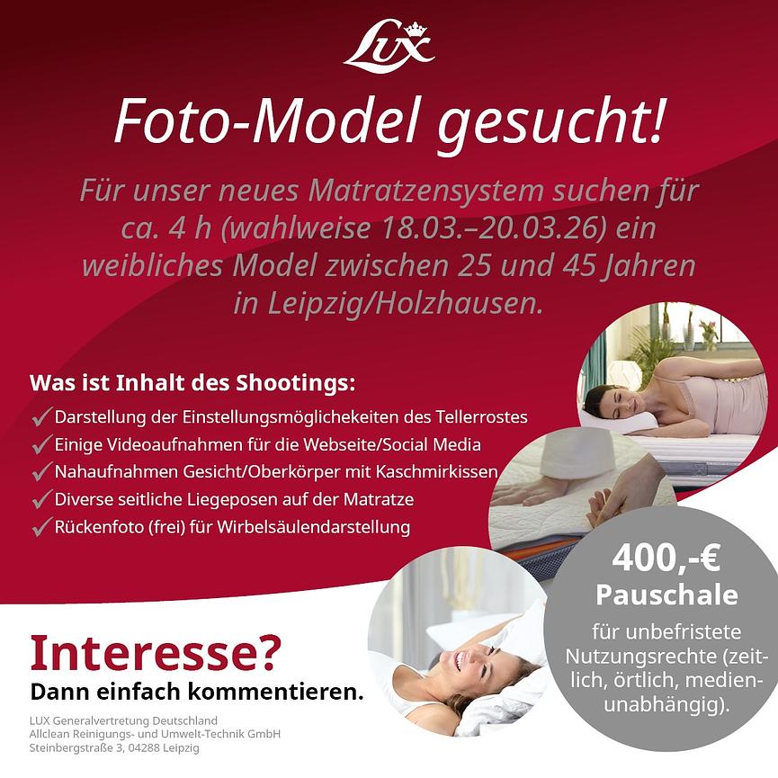 Bild 1 Weibliches Fotomodel gesucht