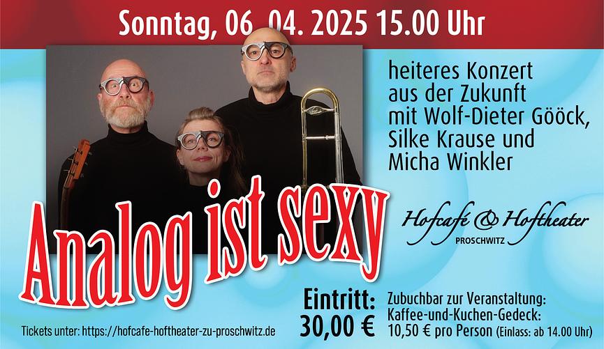 Bild 1 Micha Winkler - Wolf Dieter Göök und Silke Krause "Analog ist Sexy"