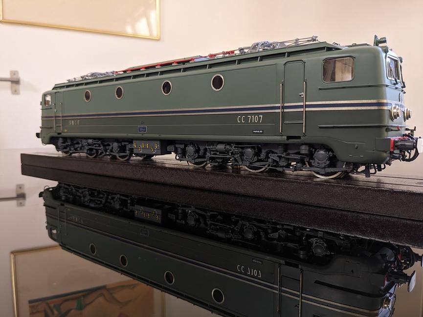 Bild 4 Lemaco Prestige O 0-034 SNCF CC 7107 Weltrekord E-Lok