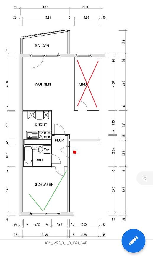 Bild 8 Zimmer in möblierter Wohnung in Markersdorf