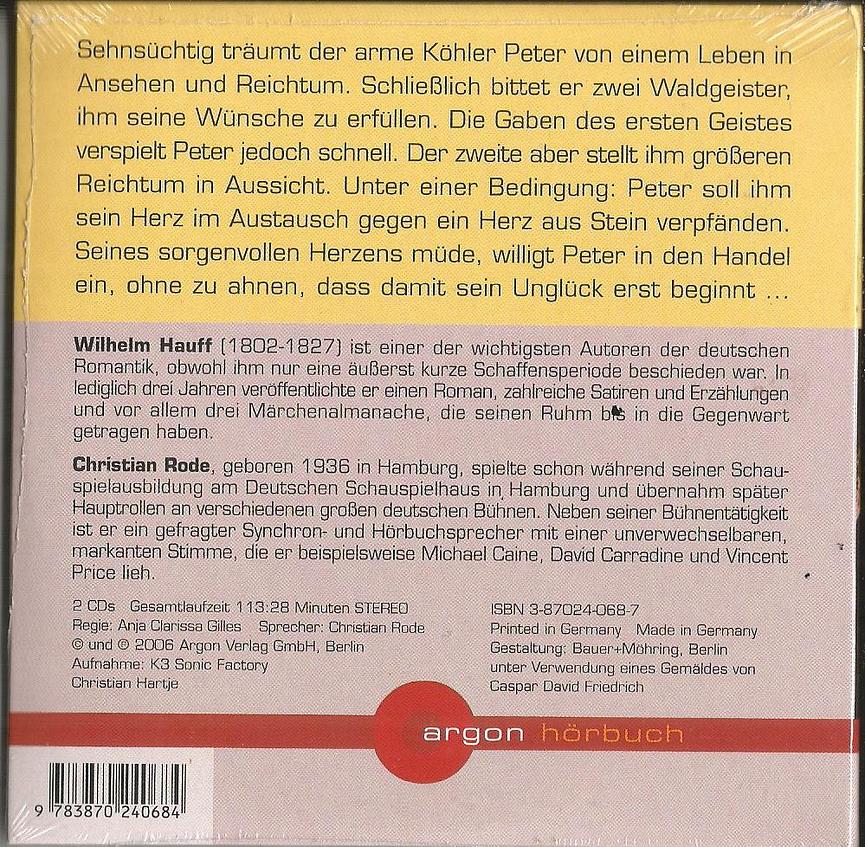 Bild 32 HW- Zum Schuleingang in die Zuckertüte: Sagen/Märchen/u.a.-Hörspiel/Hörbuch-CD´s