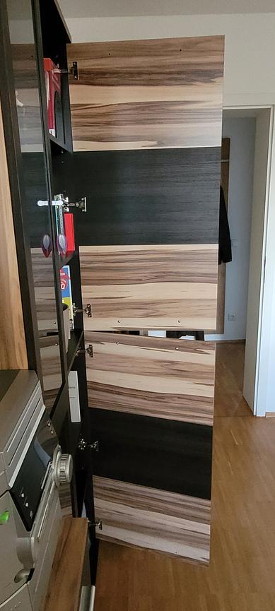 Bild 5 Vitrinenschrank, Sideboard, Wandboard, Sonoma-Eiche, Maße LxHxT 2,3 x 2,0 x 0,4