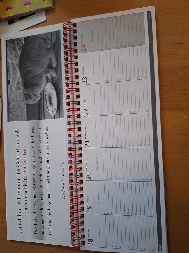 Bild 2 Schreibtischkalender
