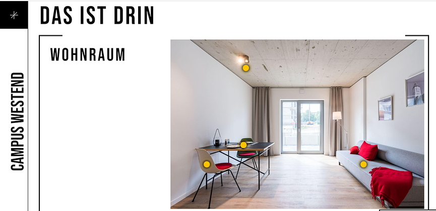 Bild 1 Suche Nachmieter für meine schöne 1 Zimmer Wohnung am Campus Westend Bielefeld