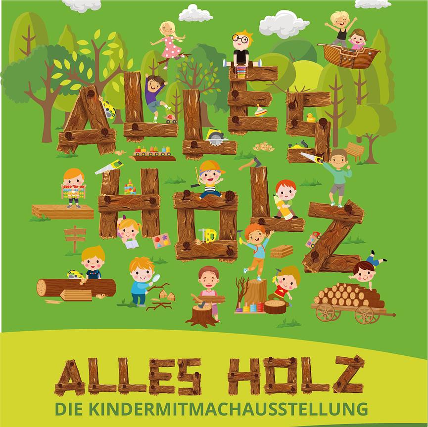 Bild 1 Mitarbeiter (m/w/d) Kindermitmachausstellung „ALLES HOLZ“