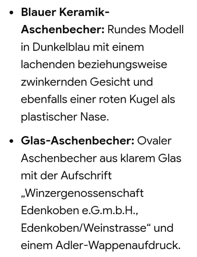 Bild 3 Aschenbecher, 3 Stück