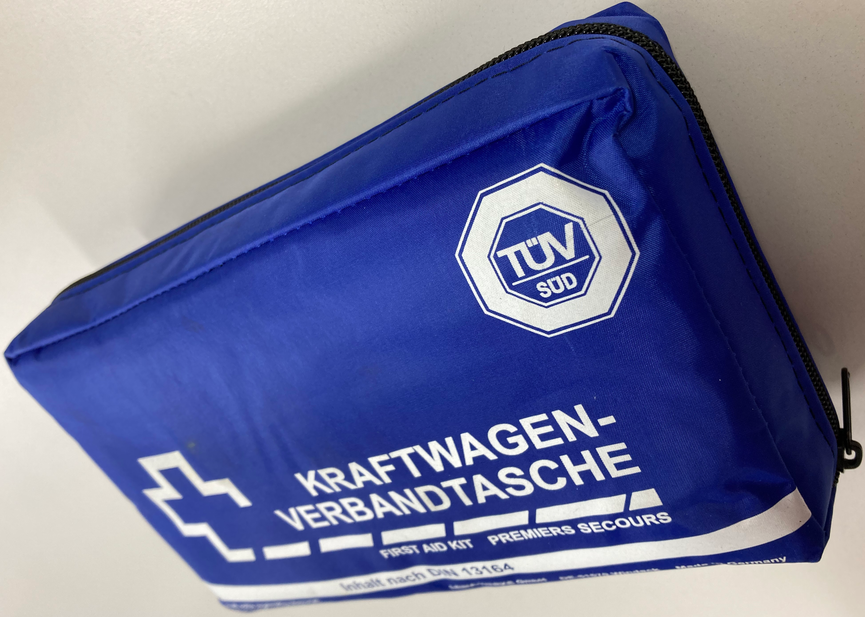 Bild 2 Kraftwagen-Verbandtasche, KFZ-Verbandtasche, first-aid kit. Ungeöffnet.