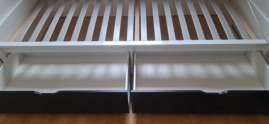 Bild 3 Bett IKEA FLAXA inkl. Lattenrost, Matratze, Kopfteil