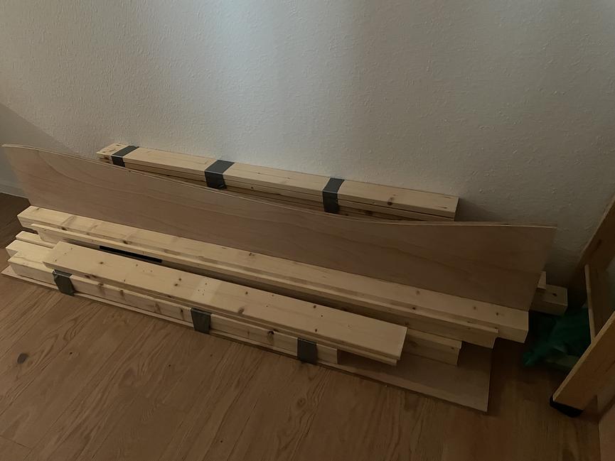 Bild 13 Hochbett vom Tischler 2m x 1,40m Liegefläche