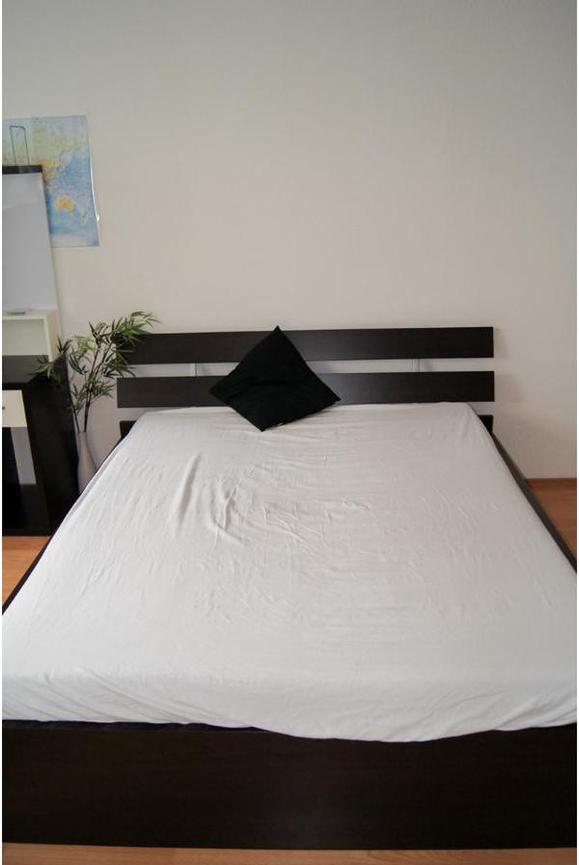Bild 2 Doppelbett schwarz/braun 160x200 (ohne Matratze)