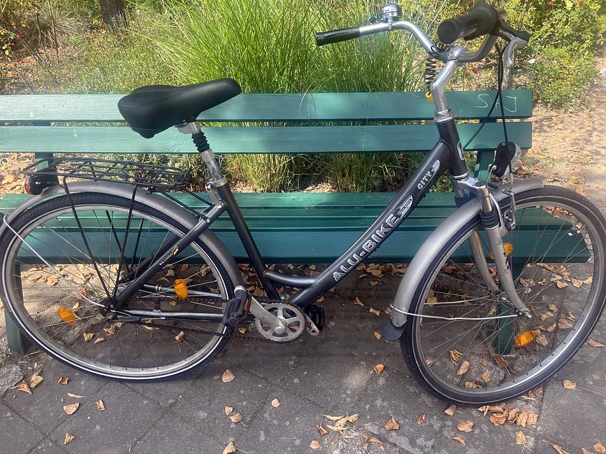 Bild 2 Damenfahrrad | Fahrrad ALU-BIKE | Federung | 26" | LED Licht