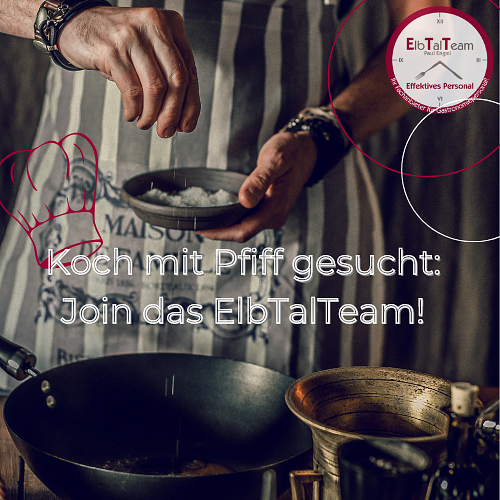 Bild 1 Teamgeist trifft Küchendampf – Koch gesucht! *ElbTalTeam*