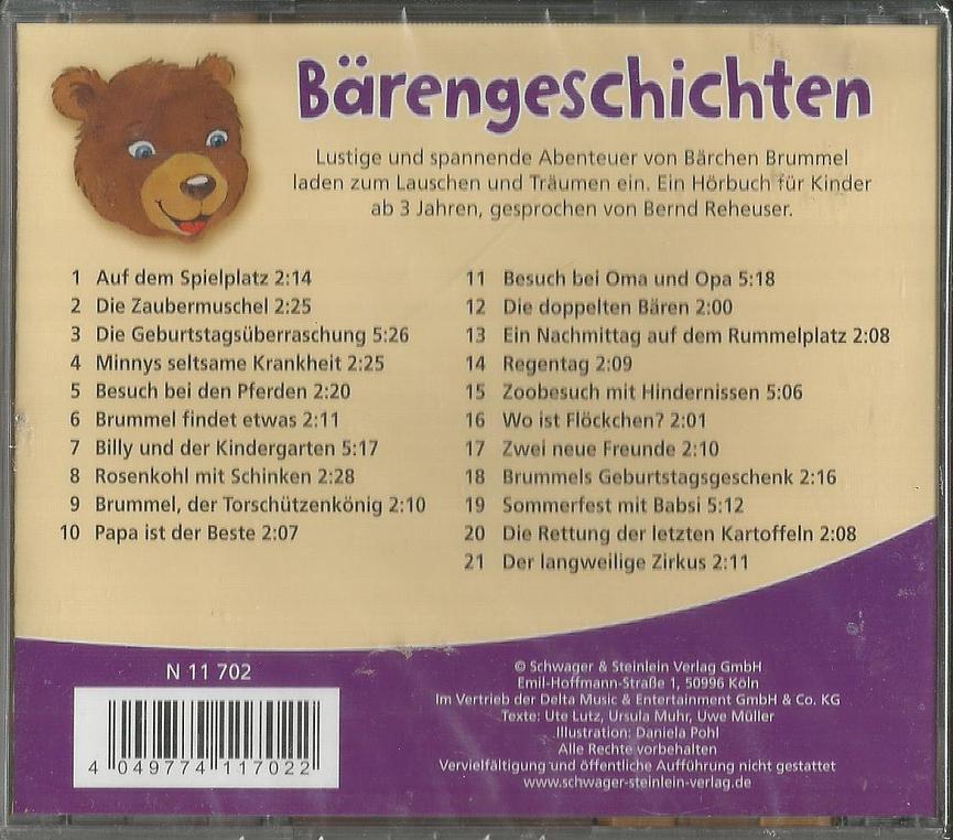 Bild 22 HW- Schuleingang : versch. " Gute Nacht-Geschichten" +... -Hörspiel/Hörbuch-CDs