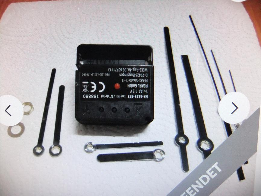 Bild 2 VERKAUFE FUNKQUARZUHRWERK NEU WELLE 4 mm