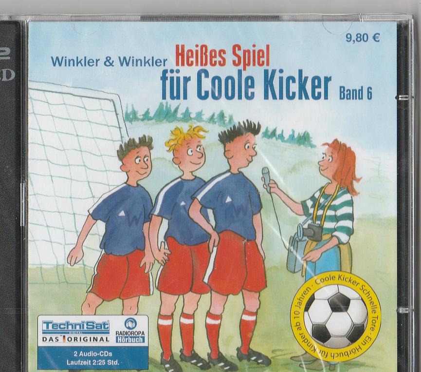 Bild 23 HW- Schuleingang: versch. Fussball-Hörspiel/Hörbuch-CD´s  für Kinder/Jugendliche