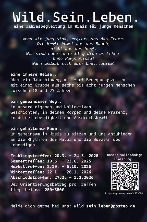 Bild 1 Jahresbegleitung für junge erwachsene Menschen