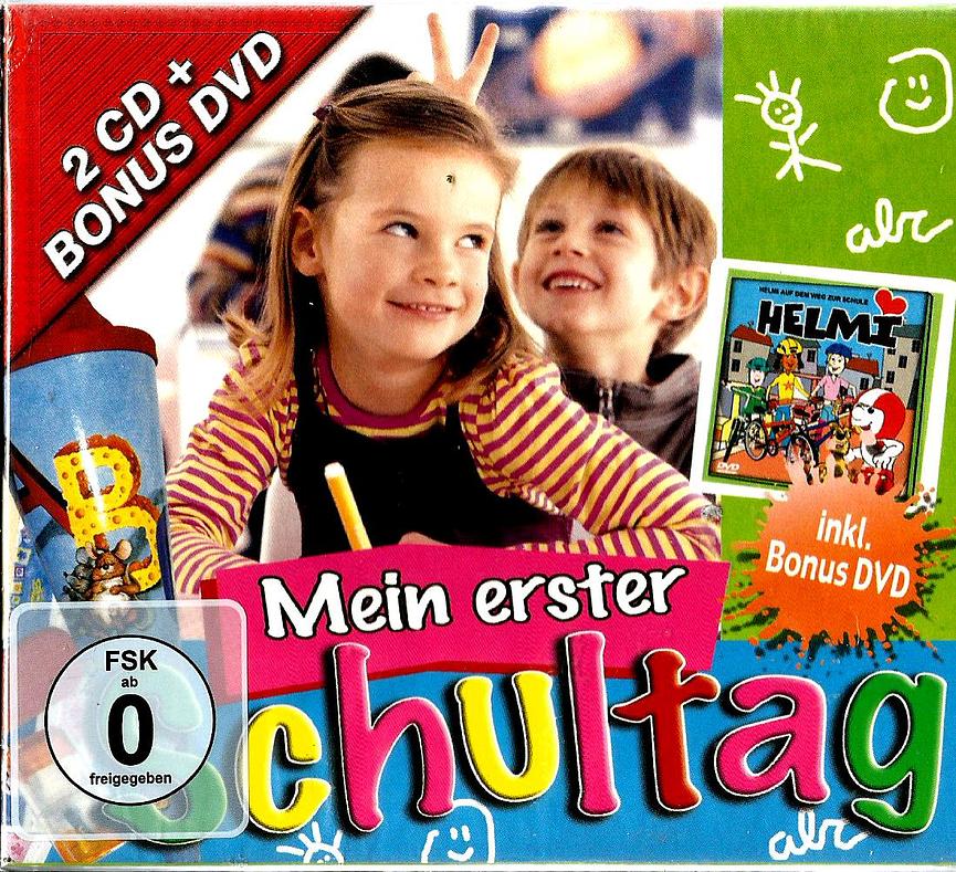 Bild 1 HW- Zum Schuleingang: " Mein erster Schultag " - CD-Hörspiel/Hörbuch-Box !