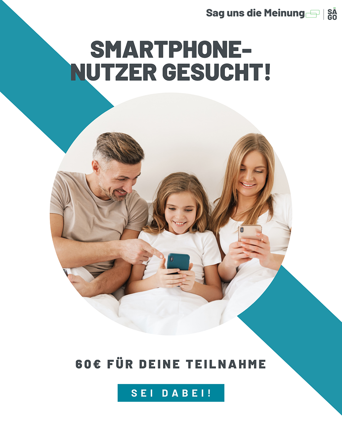 Bild 1 📱 SMARTPHONE-NUTZER GESUCHT! 60€ PRÄMIE