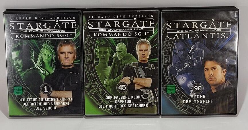Bild 3 Stargate SG-1 und Atlantis DVD-Sammlung komplette Reihe 90 stück