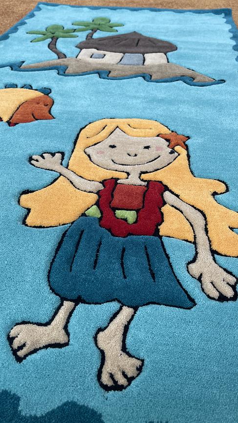 Bild 3 Kinderteppich THEKO Kids „Maui“ – ca. 80 x 150 cm – Handgearbeitet
