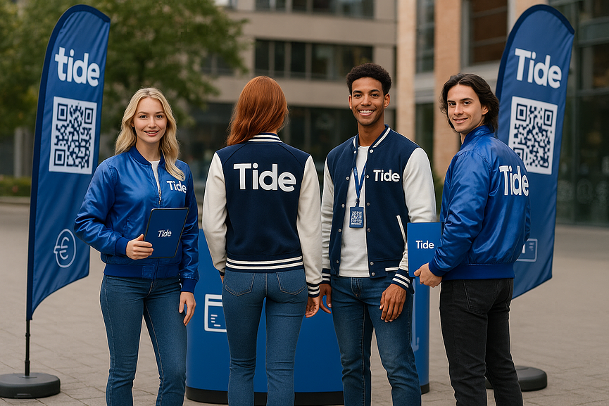 Bild 1 Nebentätigkeit als Promoter:in bei Tide (25 €/h + Bonus)