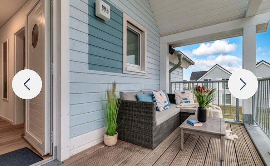 Bild 8 Ostseewohnung mit Strandkorb, Sauna und Kamin