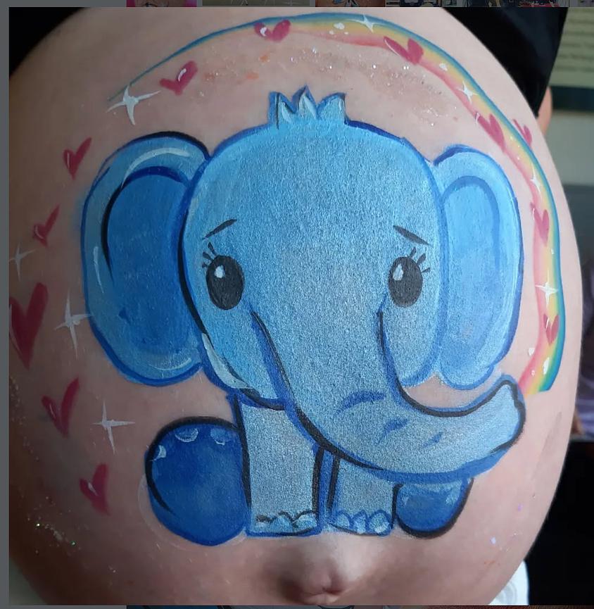 Bild 5 Babybauchbemalung Bellypainting Schwanger Baby-Bauch-Party in Berlin