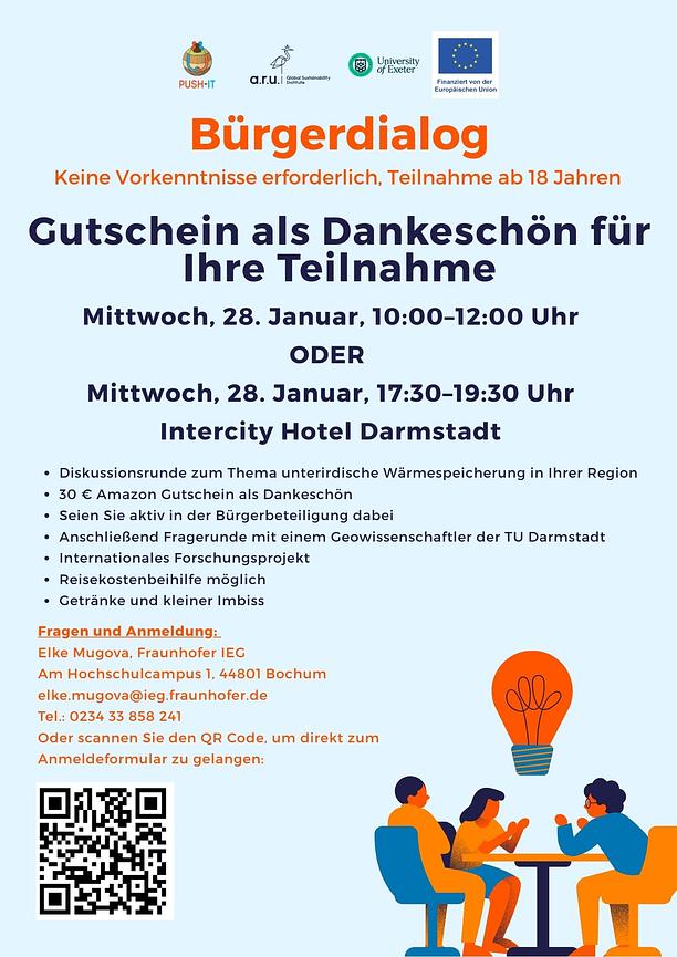 Bild 1 Teilnehmende für Bürgerdialog gesucht (30€ Gutschein)