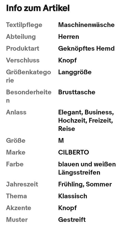 Bild 3 Langarm Herren Hemd Größe: 39-40