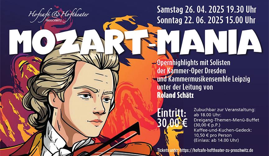 Bild 1 Mozart-Mania in Proschwitz - Kammermusikensemble Leipzig