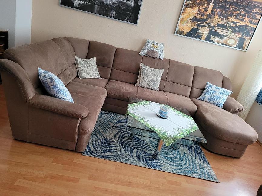 Bild 4 Couchgarnitur mit Schlaffunktion und Relaxsessel 400€ VB