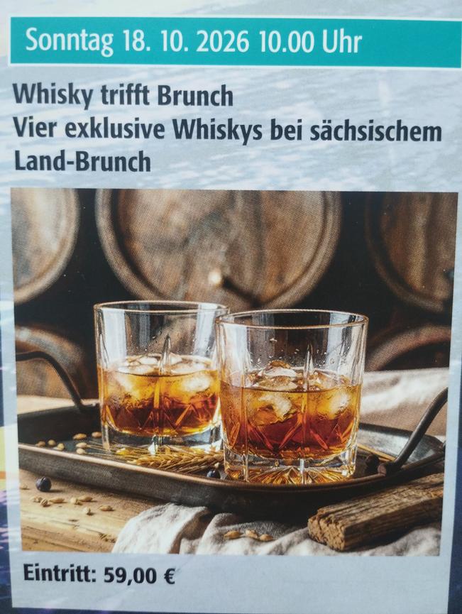 Bild 1 Whisky trifft Brunch im Hofcafe & Hoftheater zu Proschwitz