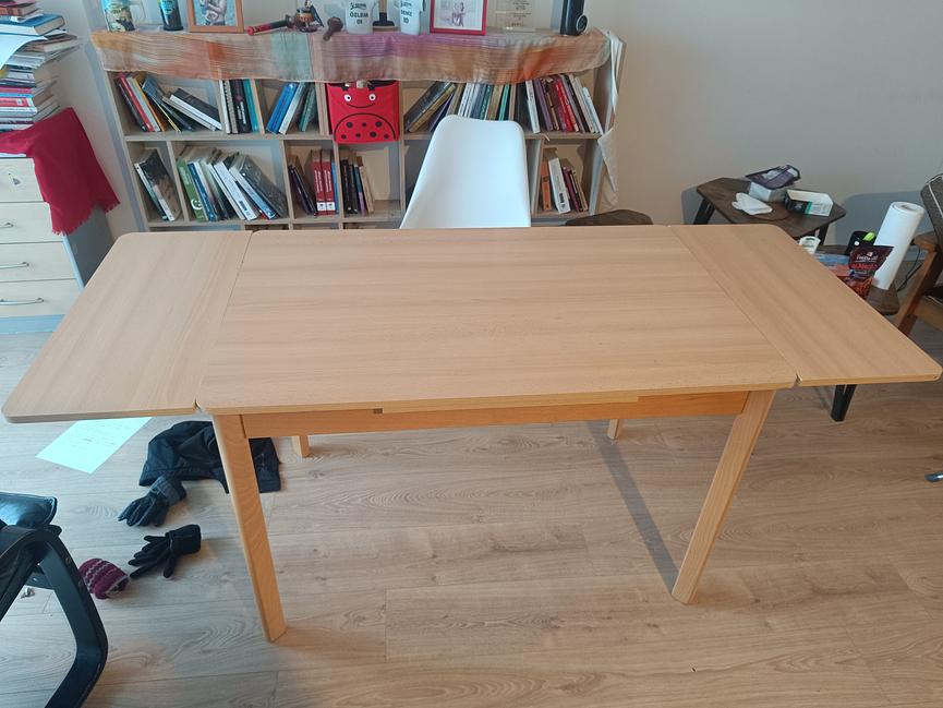 Bild 2 Ausziehbar Holztisch