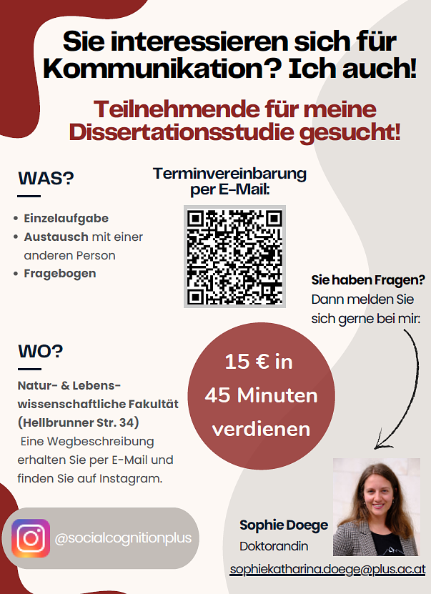 Bild 1 Teilnehmende für kreative Kommunikationsstudie gesucht :)