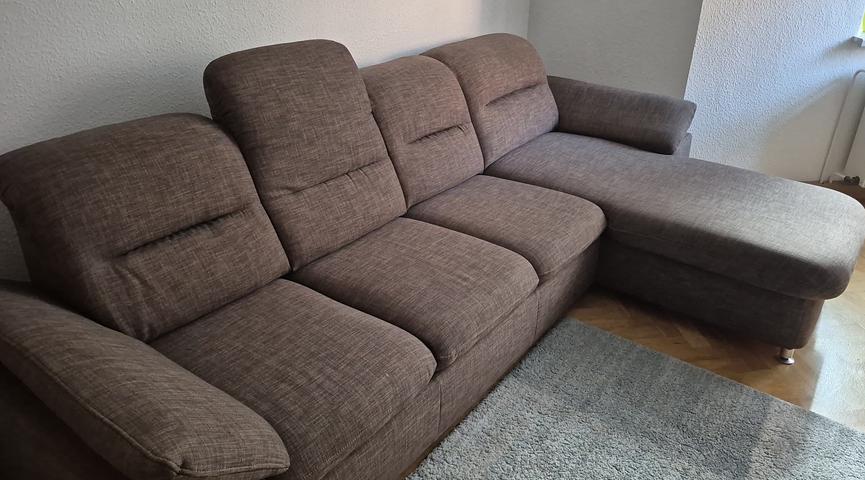 Bild 1 Ecksofa mit Schlaffunktion und Bettkaste