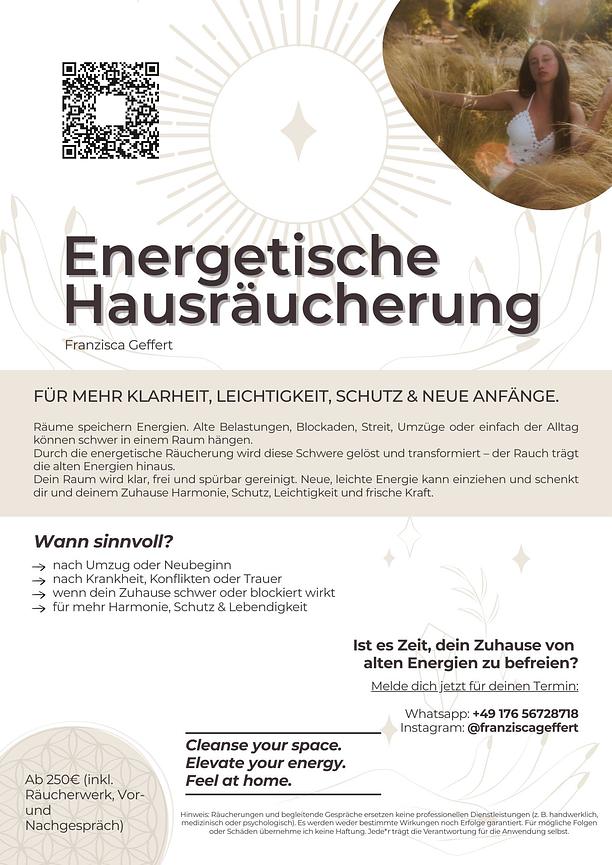 Bild 1 Energetische Hausräucherung