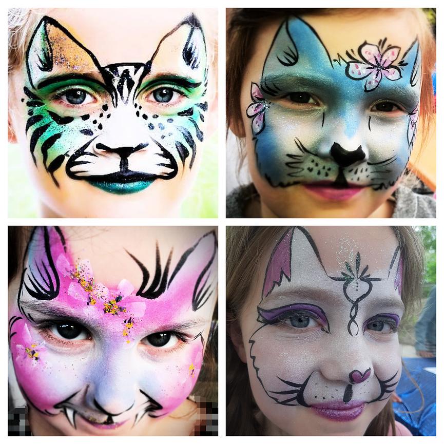 Bild 3 Kinderschminken Berlin Facepainting Kindergeburtstag Kitafeier Karneval Fasching