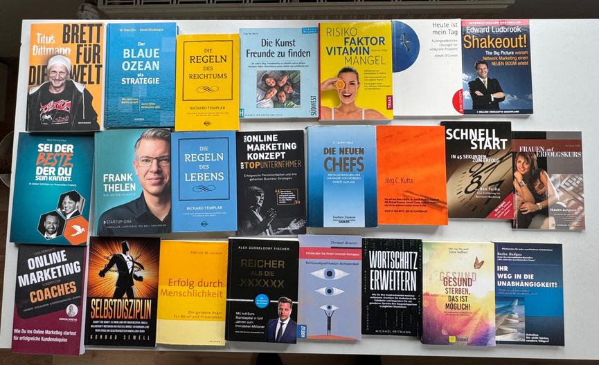 Bild 15 585 hochwertige Business-, Marketing- & Erfolgsbücher – 8 Boxen