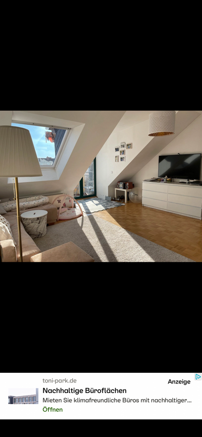 Bild 3 Sonnige 3 Zimmer Dachgeschosswohnung zur Untermiete in Markkleeberg/ Leipzig