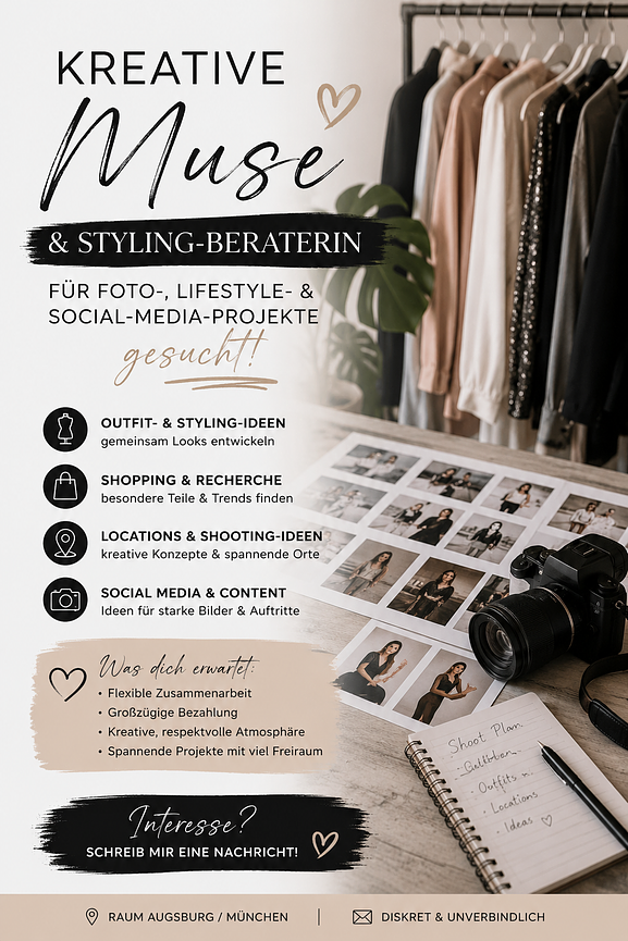 Bild 1 für kreative Foto- und Lifestyle-Projekte gesucht