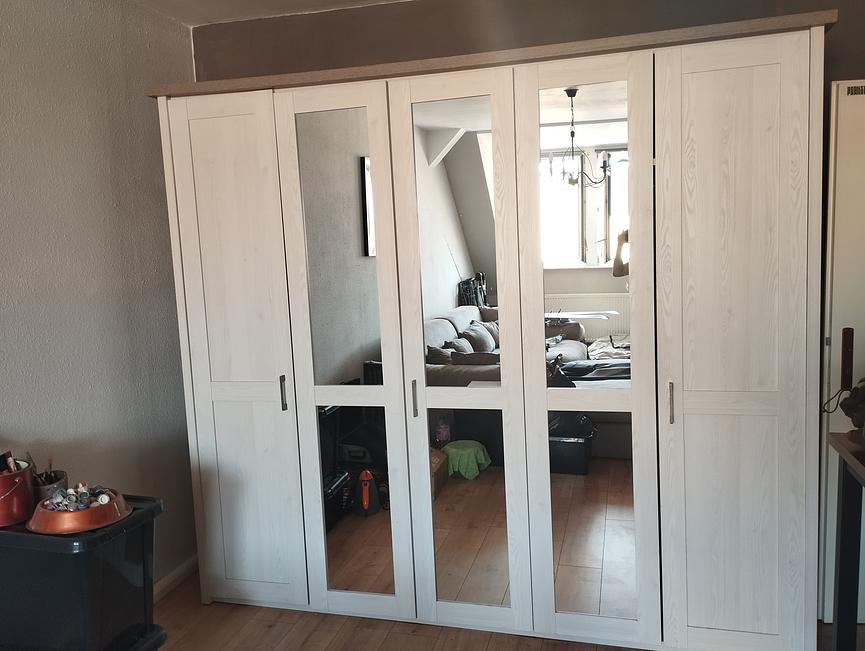 Bild 1 Kleiderschrank & Bett günstig abzugeben - auch getrennt