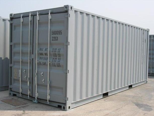 Bild 3 Versandcontainer 20 und 40 Fuß (6 m) 1. Fahrt - Lagerung