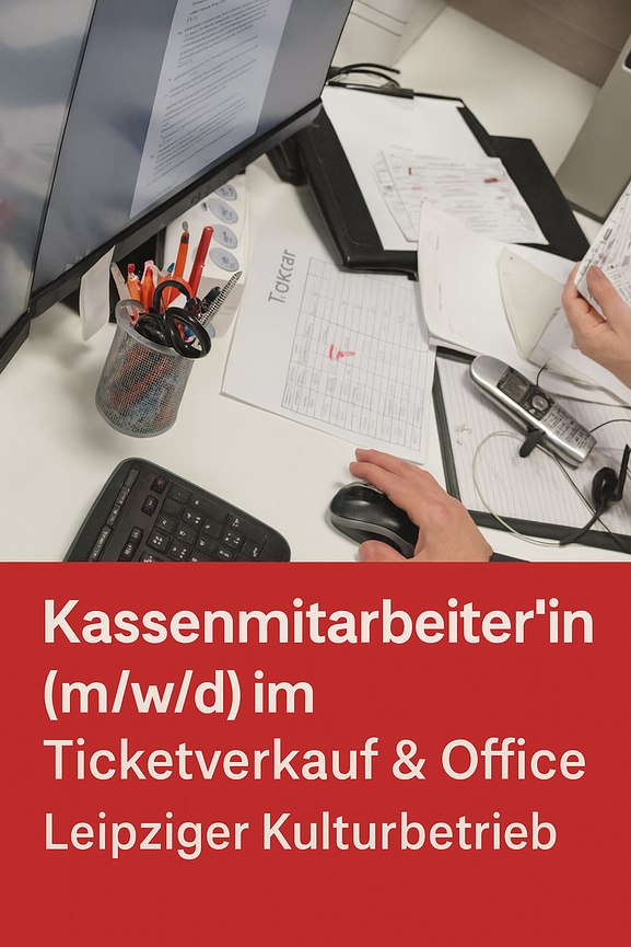 Bild 1 Wir suchen dich! – Kassenmitarbeiter*in (m/w/d) im Ticketverkauf & Office