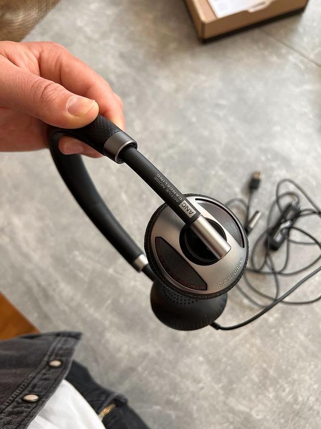 Bild 6 Plantronics C725 Binaural USB ANC Kopfhörer, Schwarz für 80€